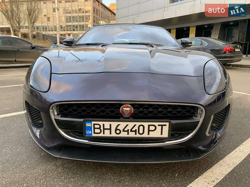 Кабриолет Jaguar F-Type 2017 в Львове