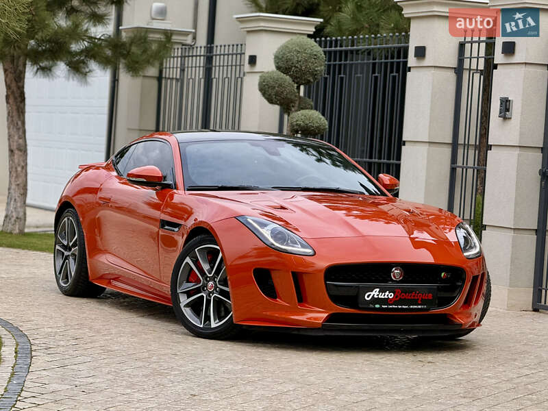 Купе Jaguar F-Type 2016 в Одесі