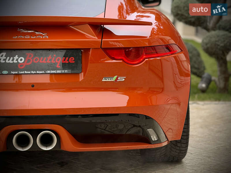 Купе Jaguar F-Type 2016 в Одесі