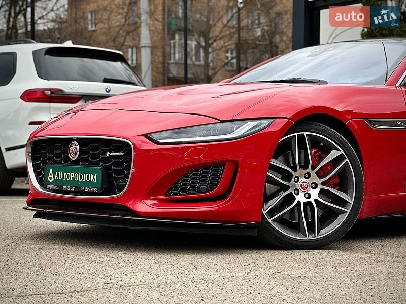 Купе Jaguar F-Type 2020 в Киеве фото 11 Купе Jaguar F-Type 2020 в Киеве