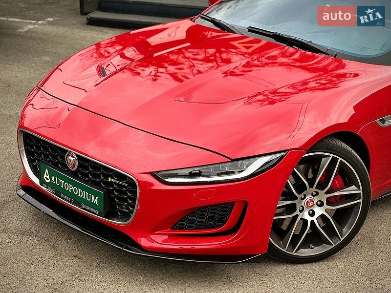 Купе Jaguar F-Type 2020 в Киеве фото 12 Купе Jaguar F-Type 2020 в Киеве