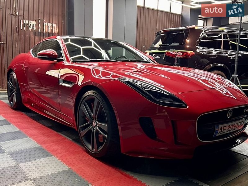 Купе Jaguar F-Type 2016 в Днепре