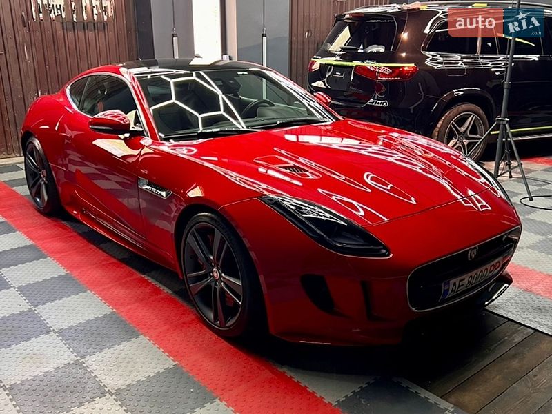 Купе Jaguar F-Type 2016 в Днепре