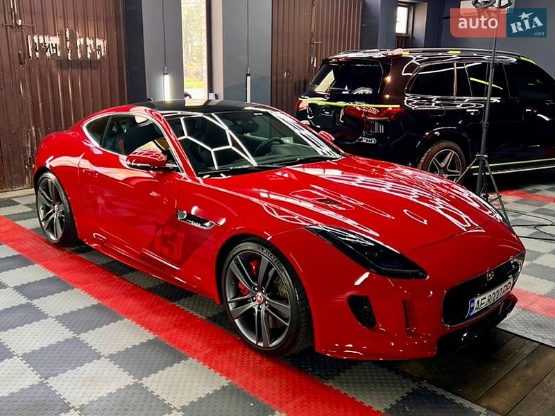 Купе Jaguar F-Type 2016 в Днепре