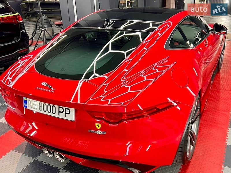 Купе Jaguar F-Type 2016 в Днепре