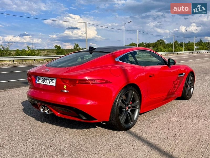 Купе Jaguar F-Type 2016 в Днепре