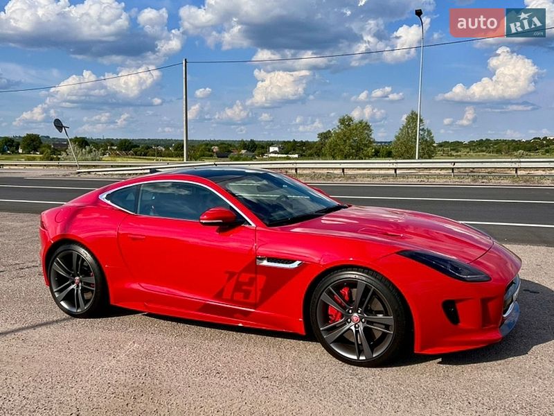 Купе Jaguar F-Type 2016 в Днепре