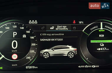 Внедорожник / Кроссовер Jaguar I-Pace 2019 в 