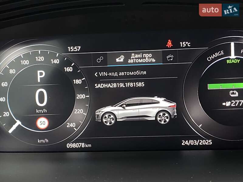 Позашляховик / Кросовер Jaguar I-Pace 2019 в Львові