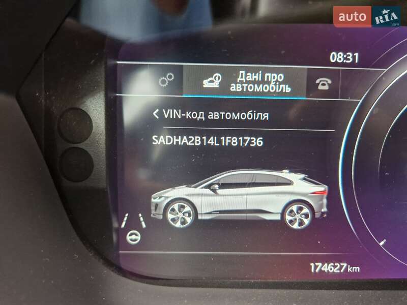 Позашляховик / Кросовер Jaguar I-Pace 2019 в Житомирі