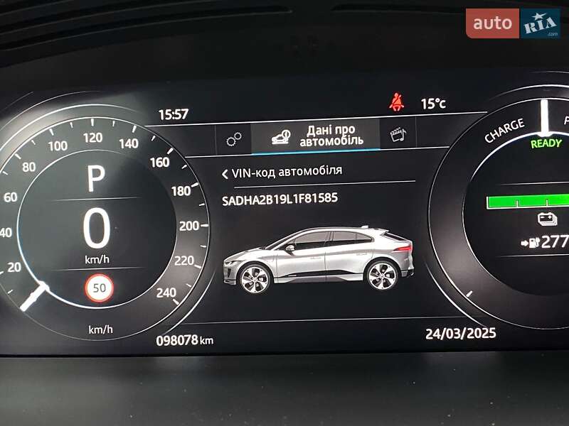 Позашляховик / Кросовер Jaguar I-Pace 2019 в Львові