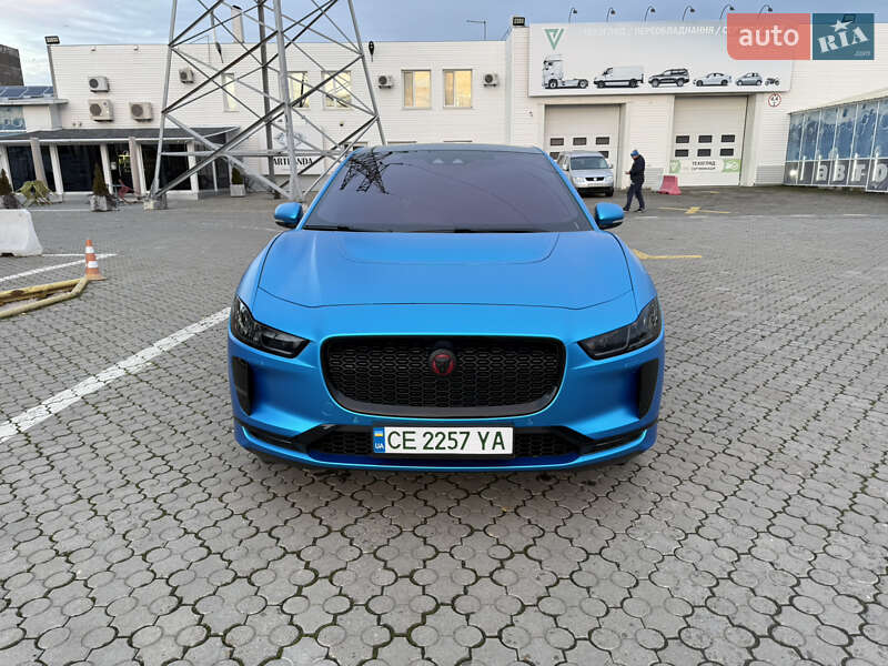 2018 Jaguar I-Pace, VIN SADHA2B11K1F67114:plate — фото 1 (autoria)