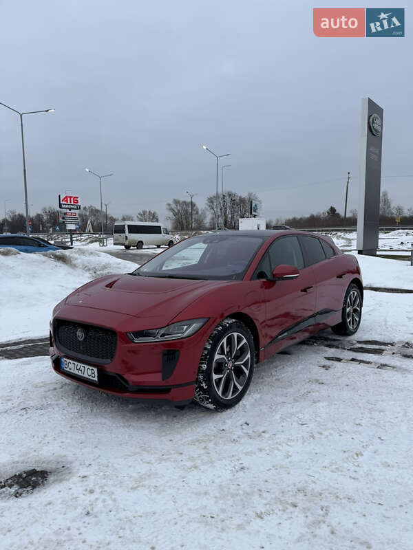 2019 Jaguar I-Pace, VIN SADHA2B1XL1F81188:plate — фото 1 (autoria)