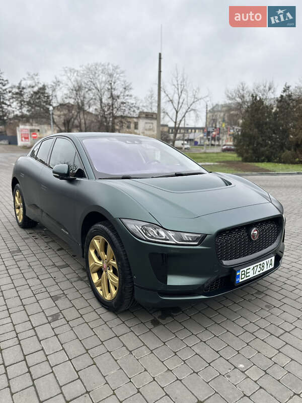 2019 Jaguar I-Pace, VIN SADHA2B10K1F74698:plate — фото 1 (autoria)
