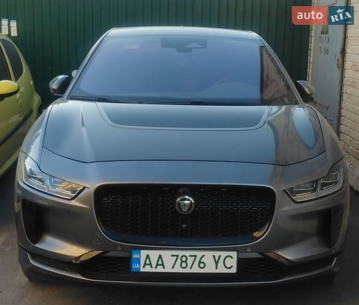 2021 Jaguar I-Pace, VIN SADHA2B16M1616663:plate — фото 1 (autoria)