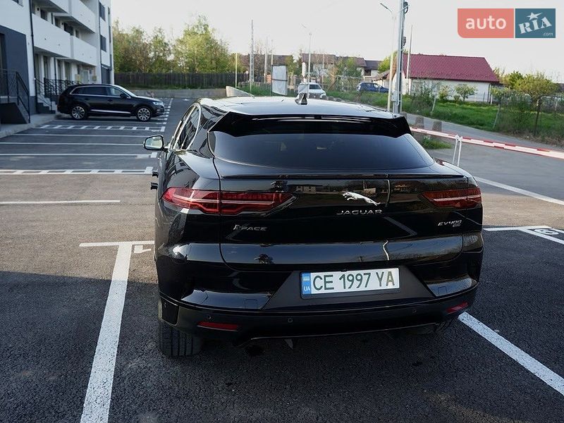 2021 Jaguar I-Pace, VIN SADHA2B12M1614991:plate — фото 1 (autoria)