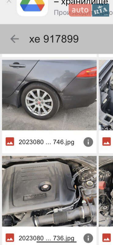 Седан Jaguar XE 2015 в Одесі