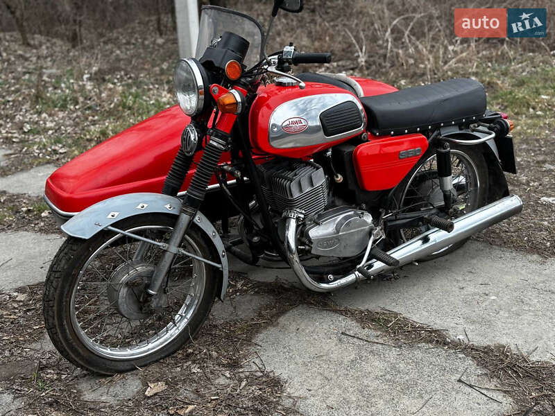 Мотоцикл з коляскою Jawa 350 1979 в Стрию