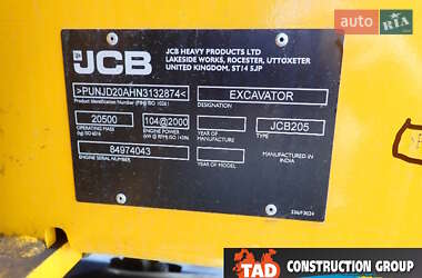 Гусеничный экскаватор JCB 205 2022 в Киеве