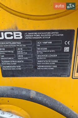 Экскаватор погрузчик JCB 3CX 2018 в 