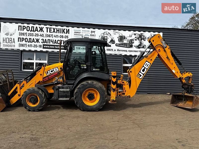 Экскаватор погрузчик JCB 3CX 2016 в Житомире