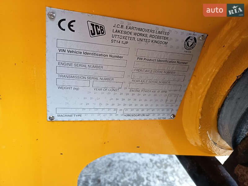 Фронтальный погрузчик JCB 407 2006 в Житомире