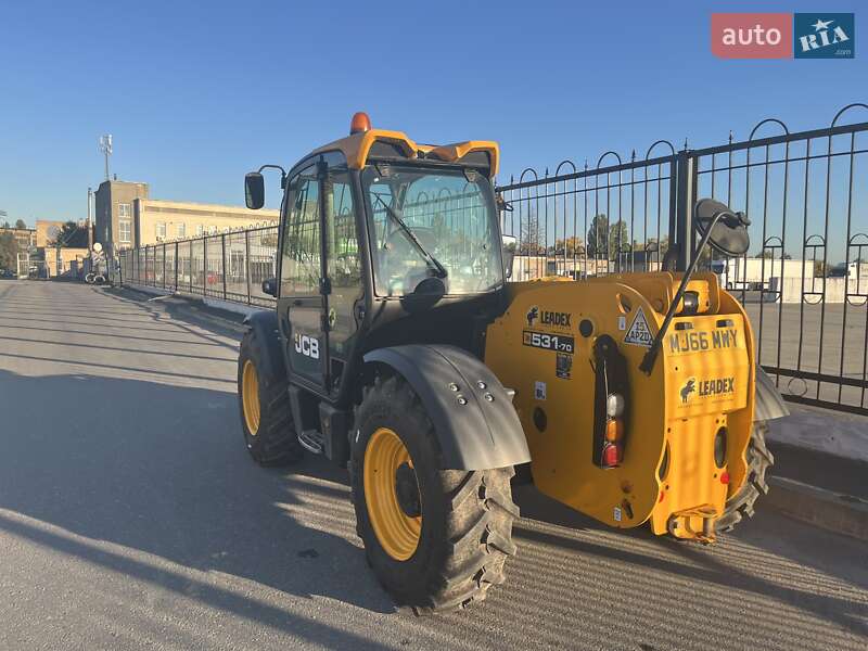 Телескопический погрузчик JCB 531-70 2016 в Киеве