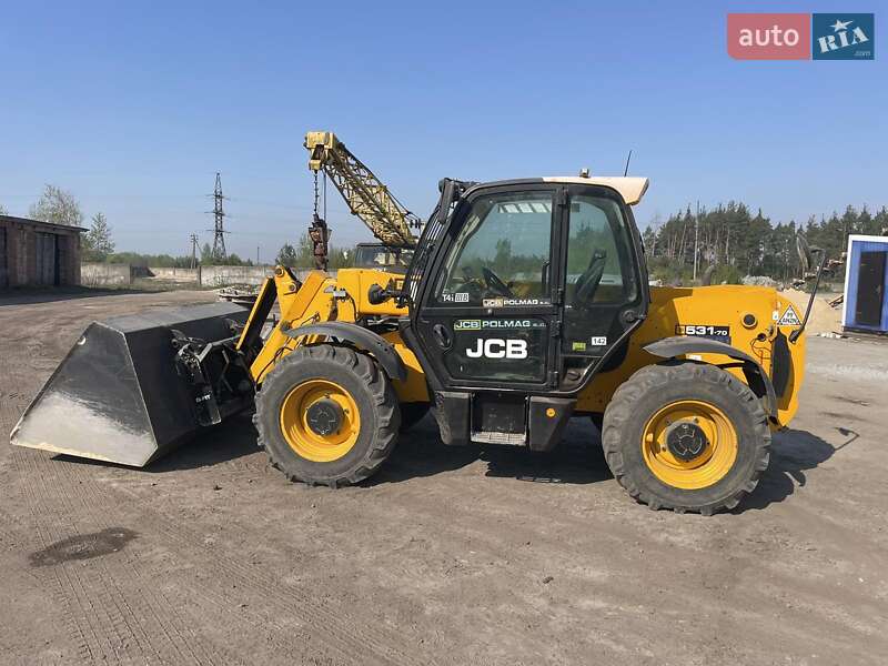 Телескопічні навантажувачі JCB 531-70 2016 в Чернігові