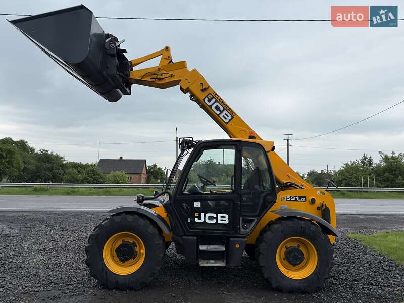 Телескопічні навантажувачі JCB 531-70 2008 в Луцьку