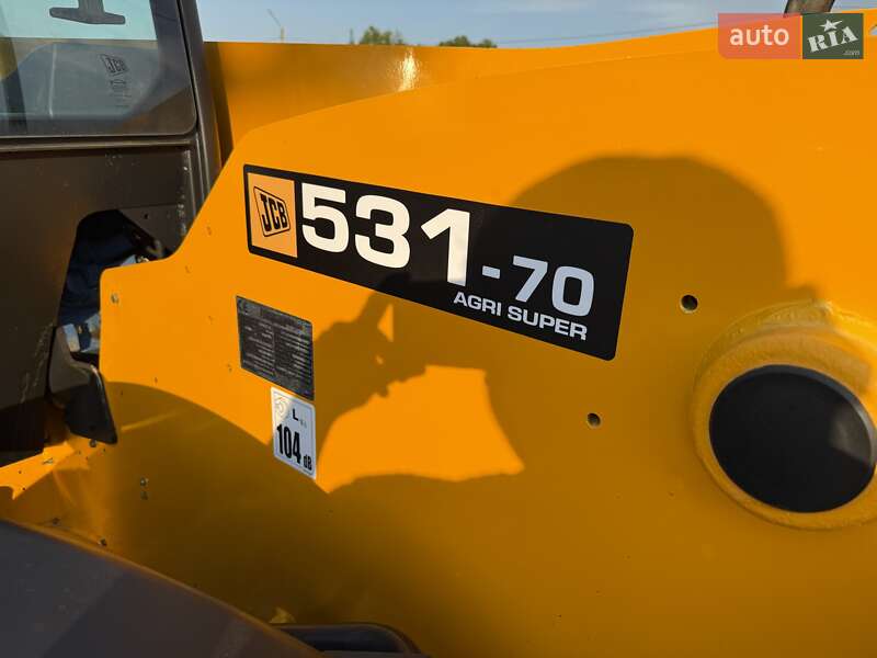 Телескопический погрузчик JCB 531-70 2011 в Луцке