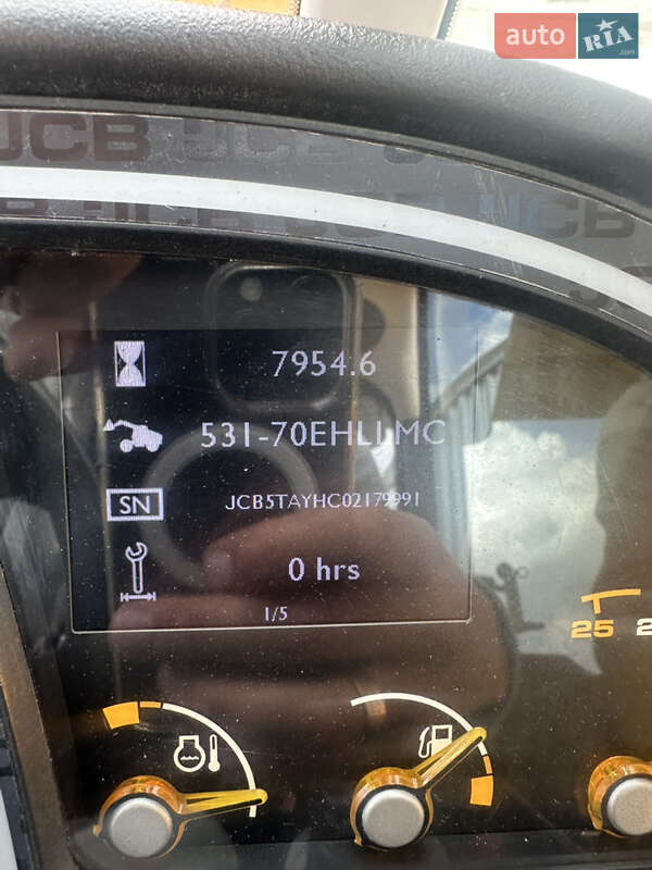 Телескопічні навантажувачі JCB 531-70 2013 в Бродах