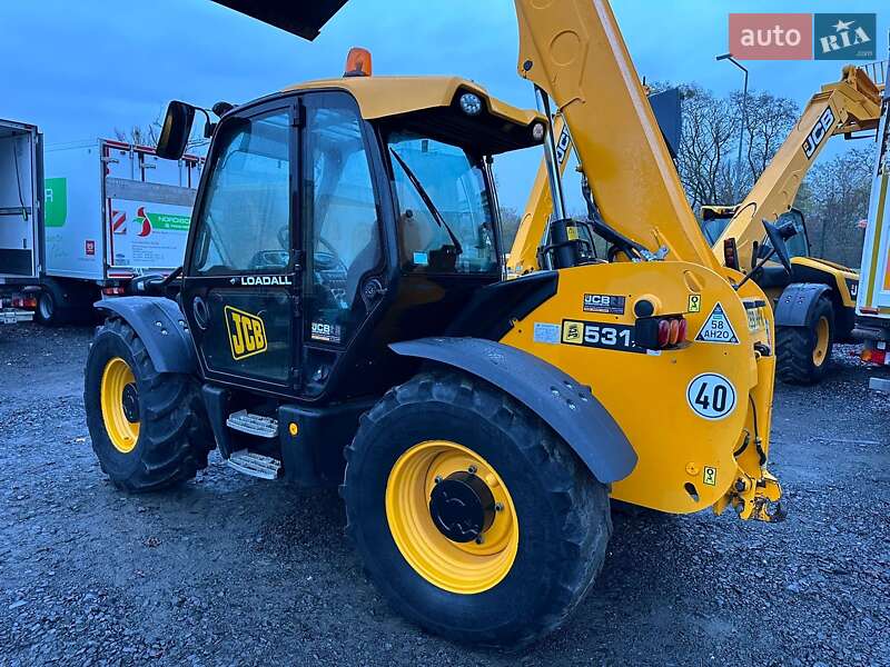 Телескопічні навантажувачі JCB 531-70 2009 в Луцьку