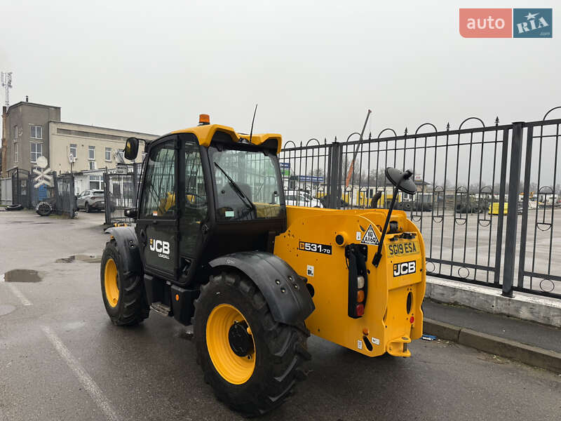 Телескопический погрузчик JCB 531-70 2019 в Киеве