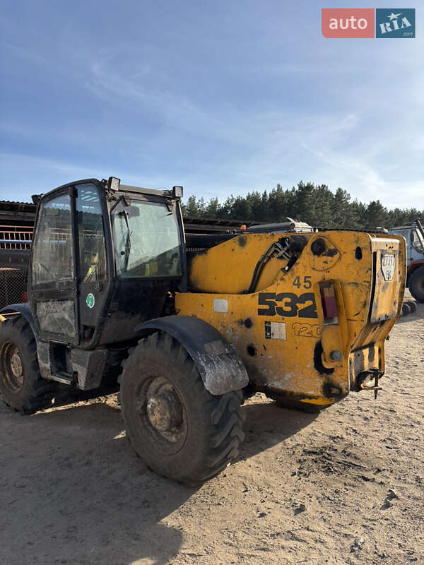 Телескопический погрузчик JCB 532 2002 в Сарнах фото 2 Телескопический погрузчик JCB 532 2002 в Сарнах