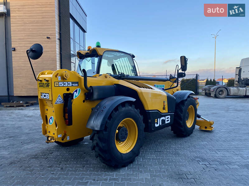 Телескопический погрузчик JCB 533-105 2019 в Ровно