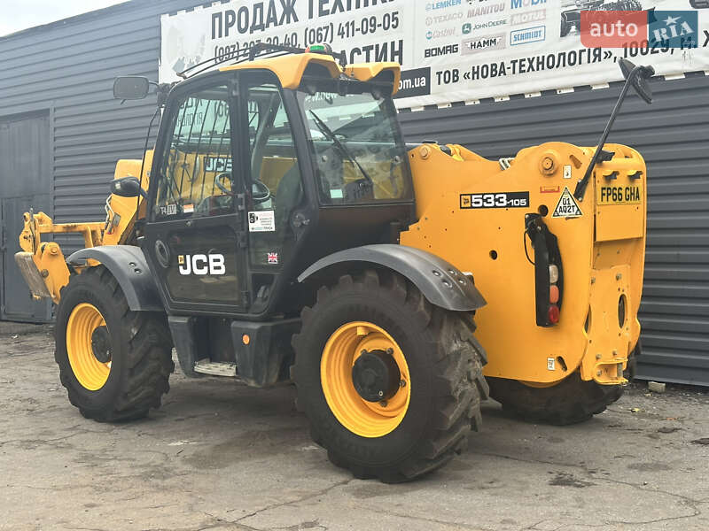 Телескопический погрузчик JCB 533-105 2017 в Житомире