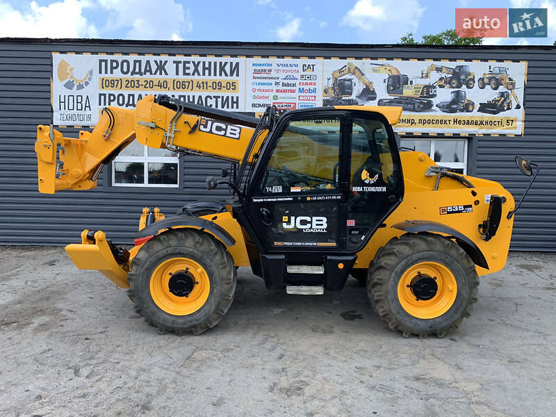 Телескопічні навантажувачі JCB 535-125 2018 в Житомирі