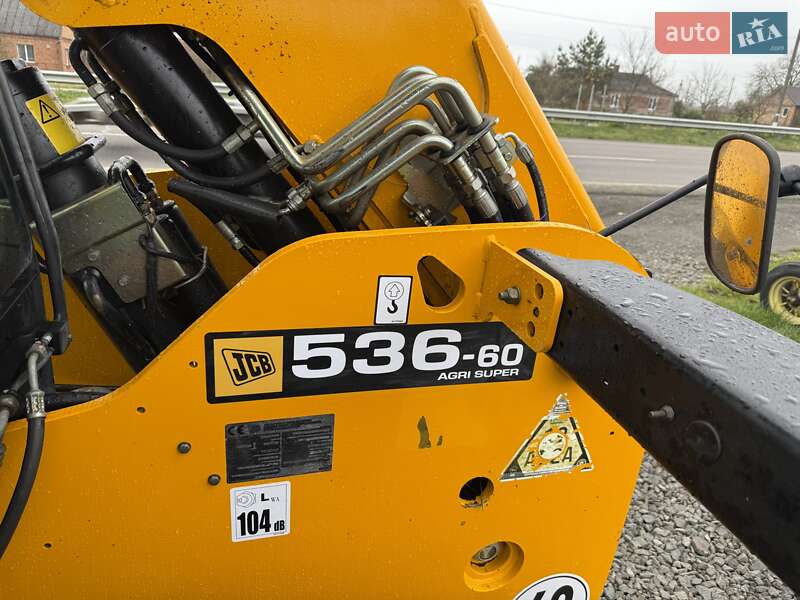 Телескопічні навантажувачі JCB 536-60 2011 в Луцьку