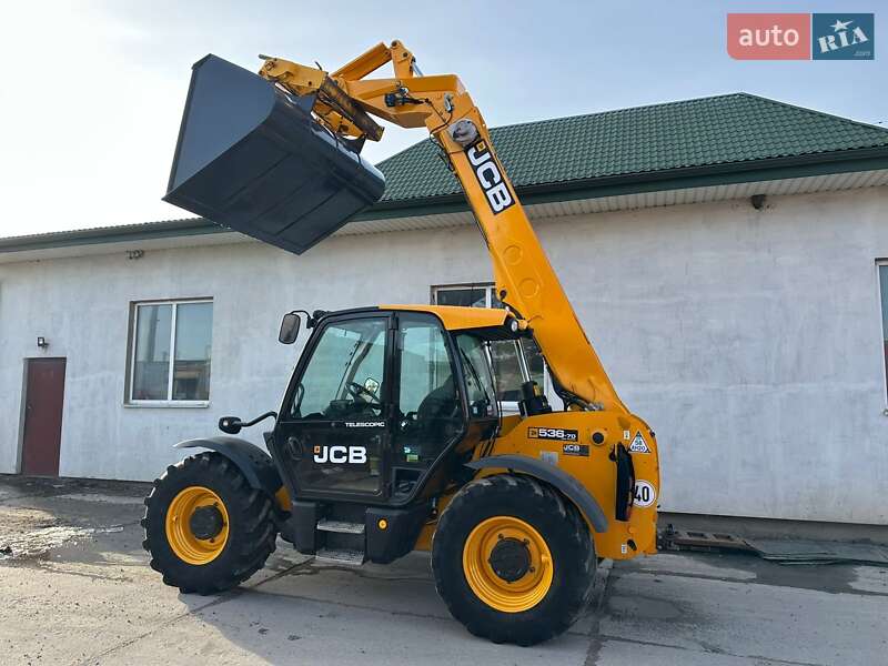 Телескопічні навантажувачі JCB 536/70 2012 в Луцьку