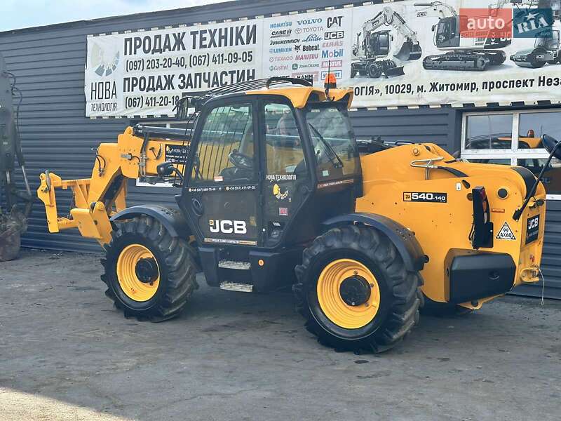 Телескопический погрузчик JCB 540-140 2019 в Житомире