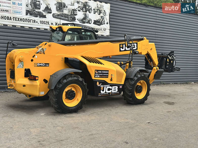 Телескопический погрузчик JCB 540-140 2020 в Житомире