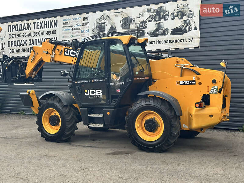 Телескопический погрузчик JCB 540-140 2020 в Житомире