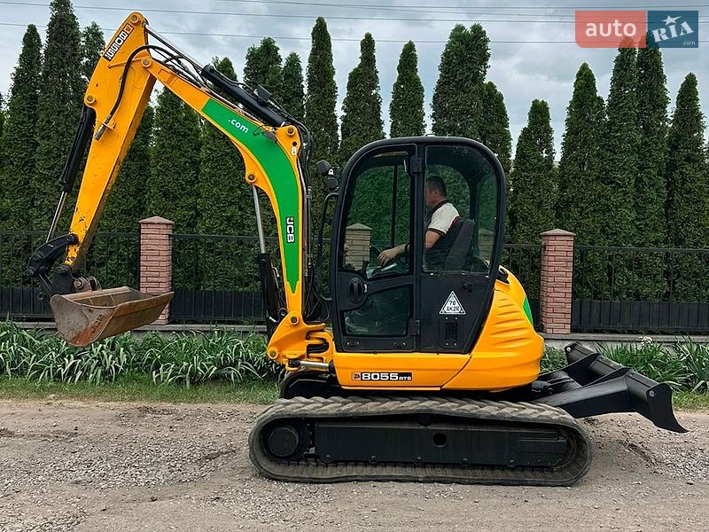 Миниэкскаватор JCB 8055 2014 в Ивано-Франковске Миниэкскаватор JCB 8055 2014 в Ивано-Франковске