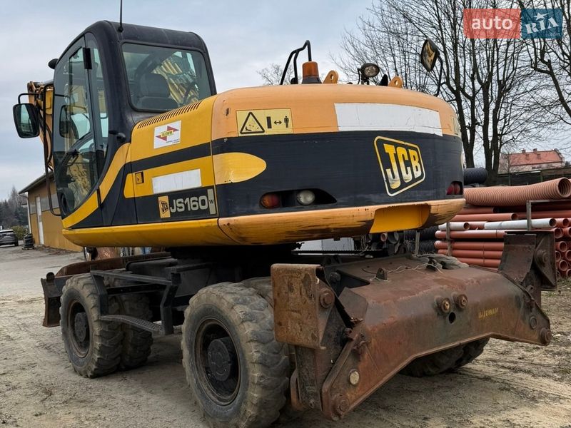 Колісний екскаватор JCB JS 160 2008 в Львові фото 6 Колісний екскаватор JCB JS 160 2008 в Львові