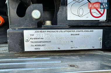 Колісний екскаватор JCB JS 175 2008 в 