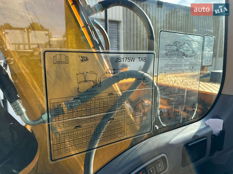 Колесный экскаватор JCB JS 175 2008 в Киеве