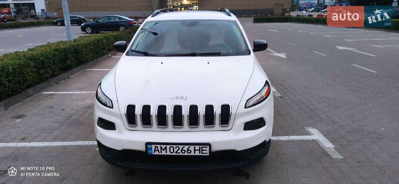 Позашляховик / Кросовер Jeep Cherokee 2017 в Житомирі