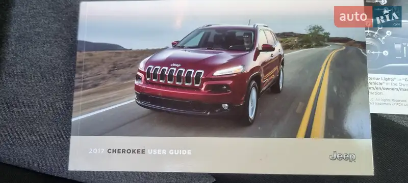 Внедорожник / Кроссовер Jeep Cherokee 2017 в Днепре документ