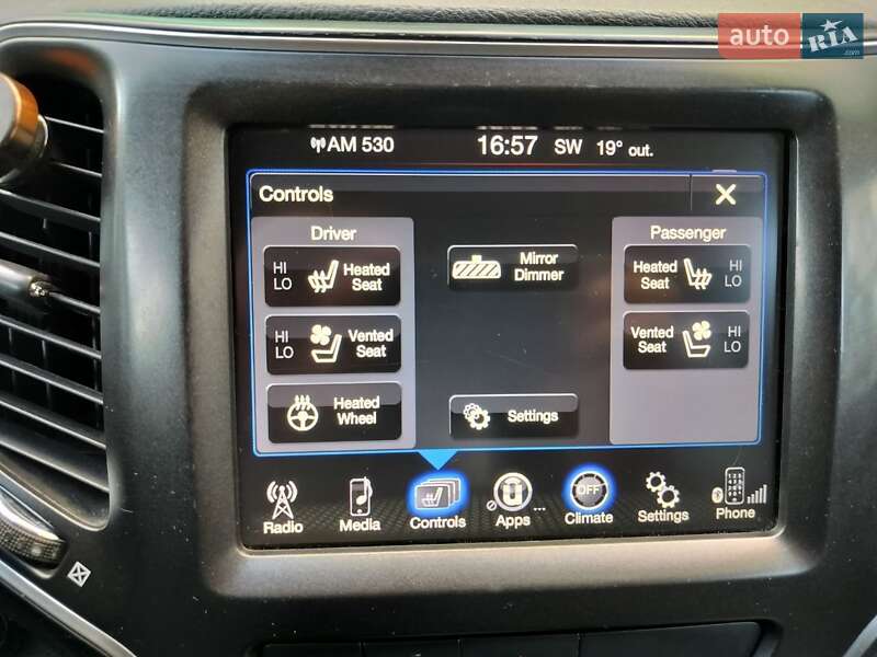 Внедорожник / Кроссовер Jeep Cherokee 2014 в Каменском