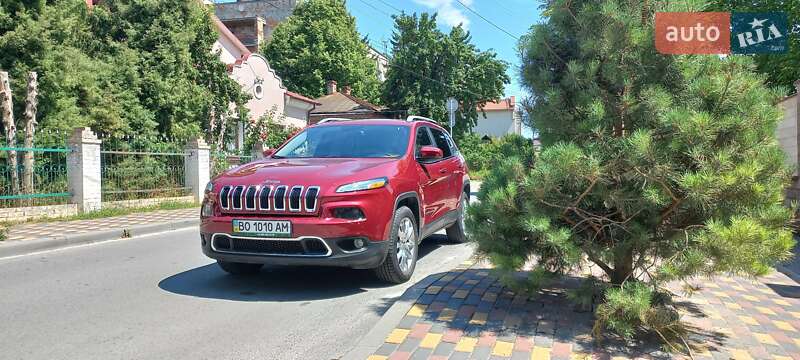 Внедорожник / Кроссовер Jeep Cherokee 2016 в Тернополе